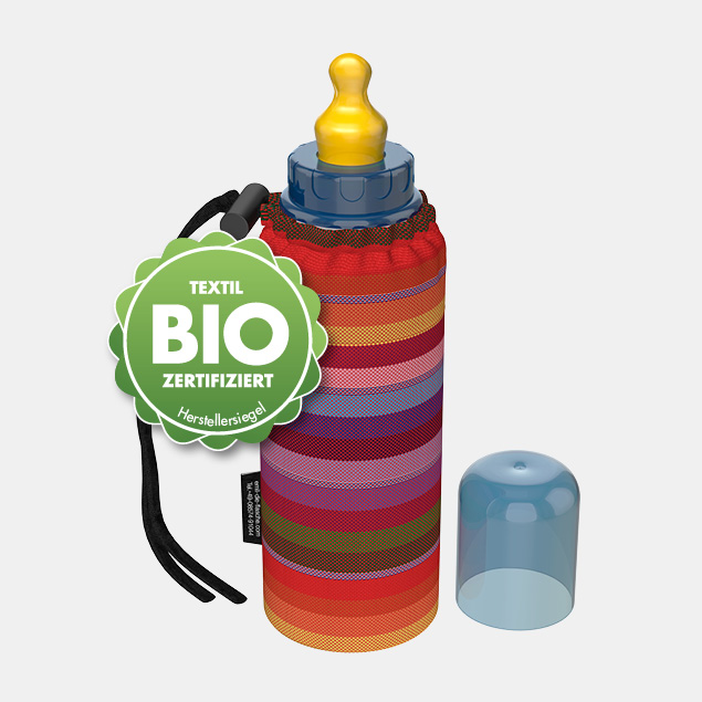 Emil Babyflasche Bio Streifen