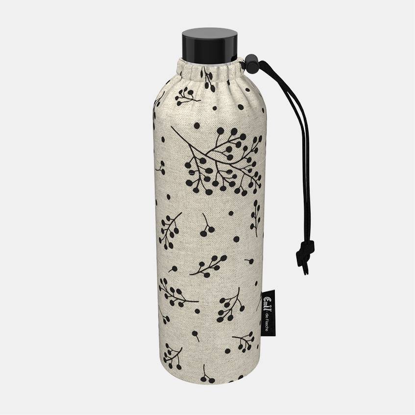 Glas Trinkflasche Berries