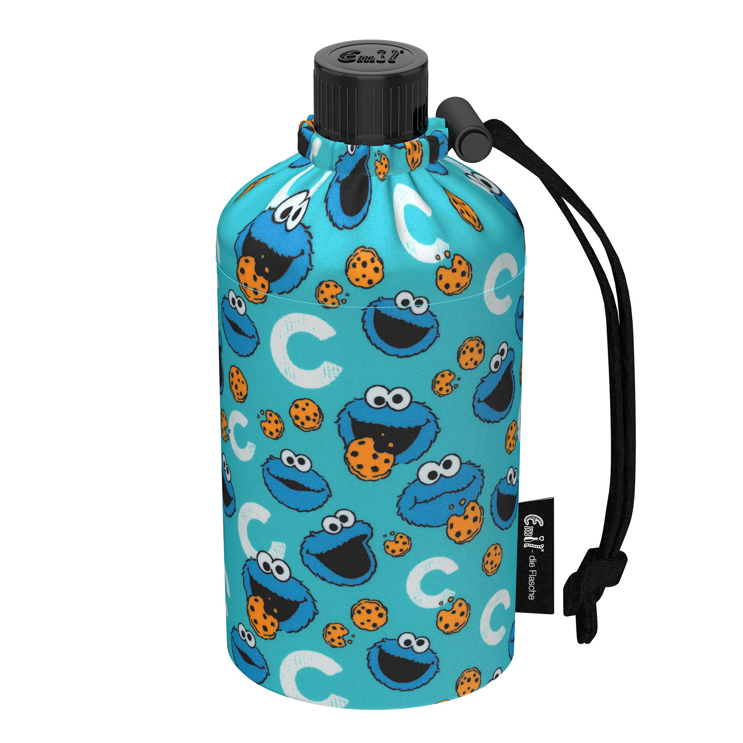 Trinkflasche Kinder Motiv Krümelmonster