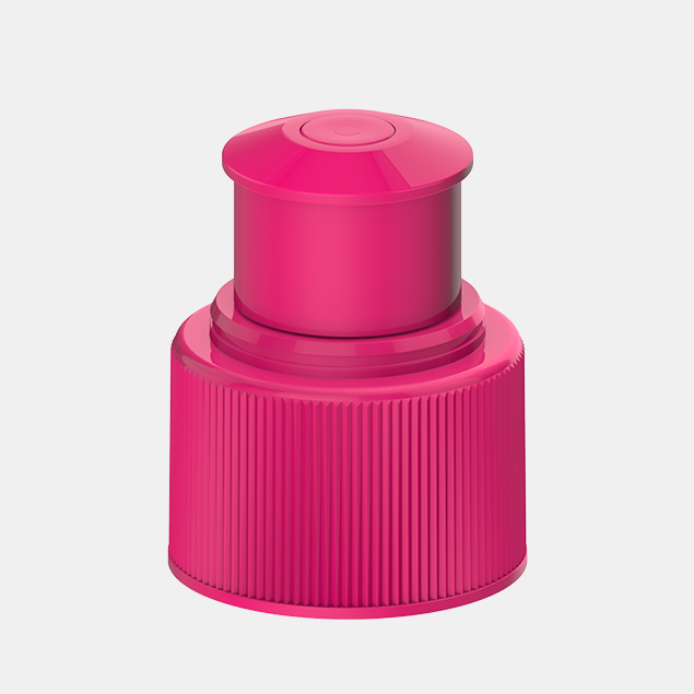 Trinkcap Ziehventil pink ohne Kappe