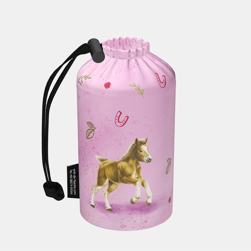 Flaschenbeutel Pferde