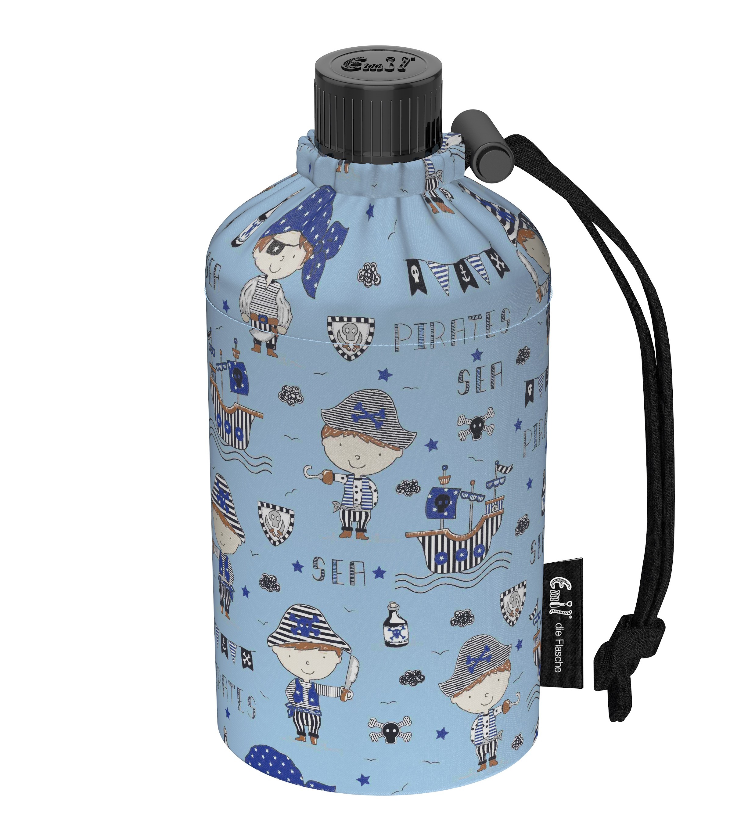 Trinkflasche Kinder Motiv Piraten 0,3l