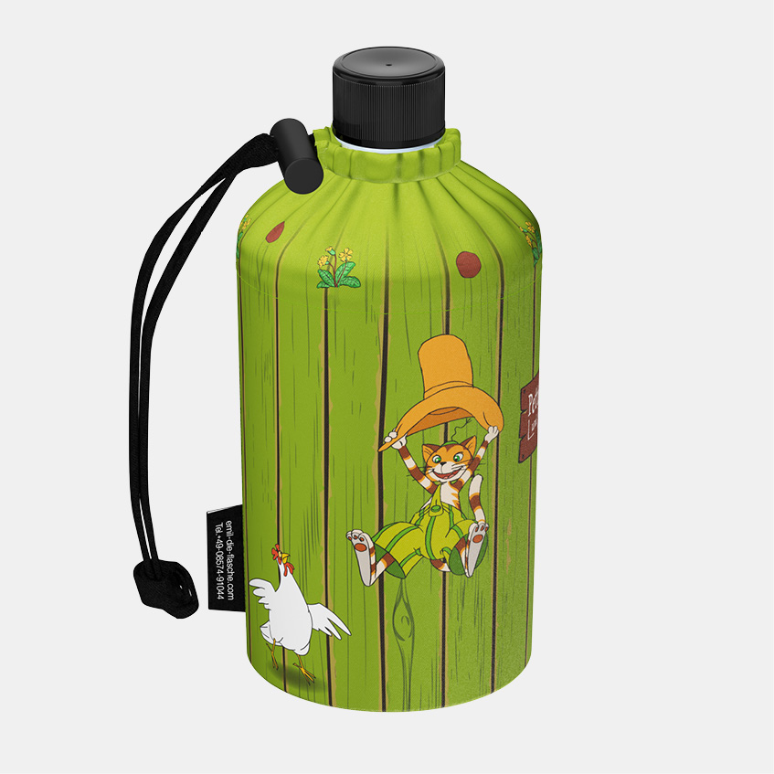 Emil Glas Trinkflasche Pettersson