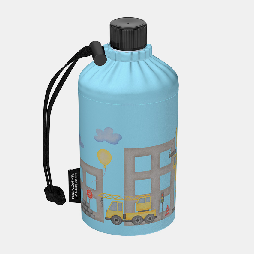 Trinkflasche Kinder Baustelle