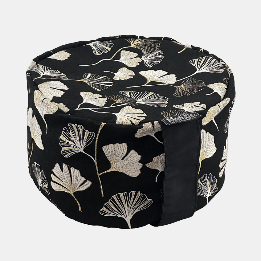 MediKiss® Yoga und Meditationskissen Design Ginkgo