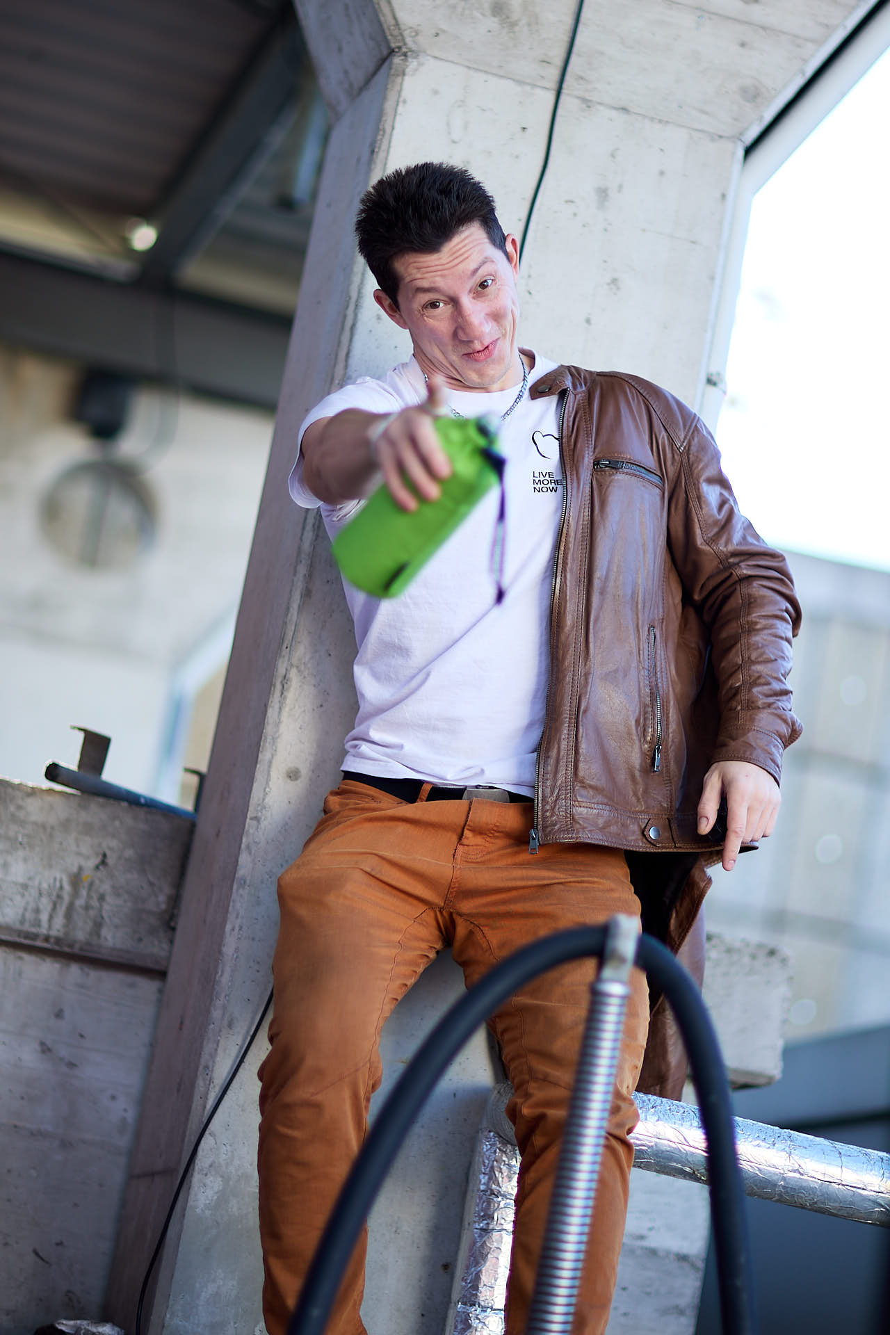 Unterwegs mit Emil Flasche