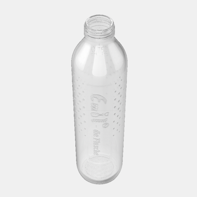 Glaflasche Weithals