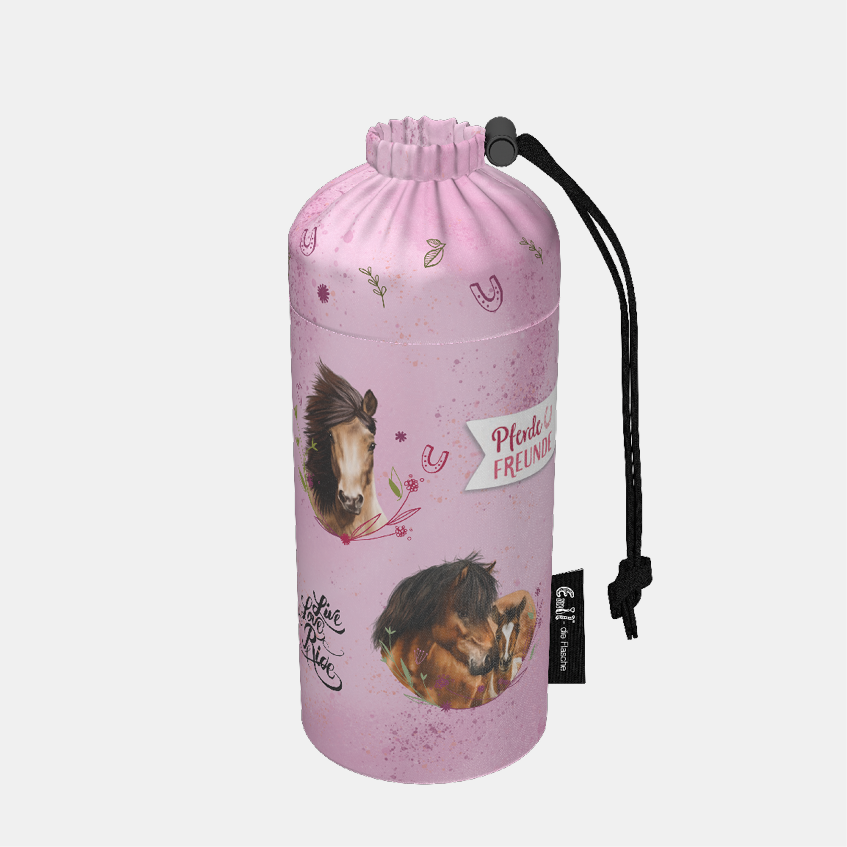 Flaschenbeutel Emil Pferdefreunde