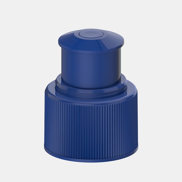 Trinkcap Ziehventil blau ohne Kappe