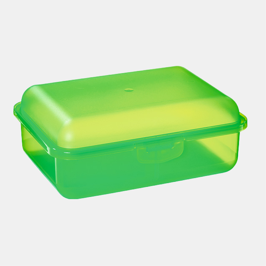 Brotbox mit Trennfach Farbe Lemon