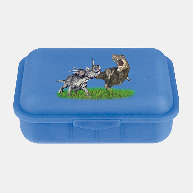 Brotbox mit Trennsteg Motiv Dinosaurier