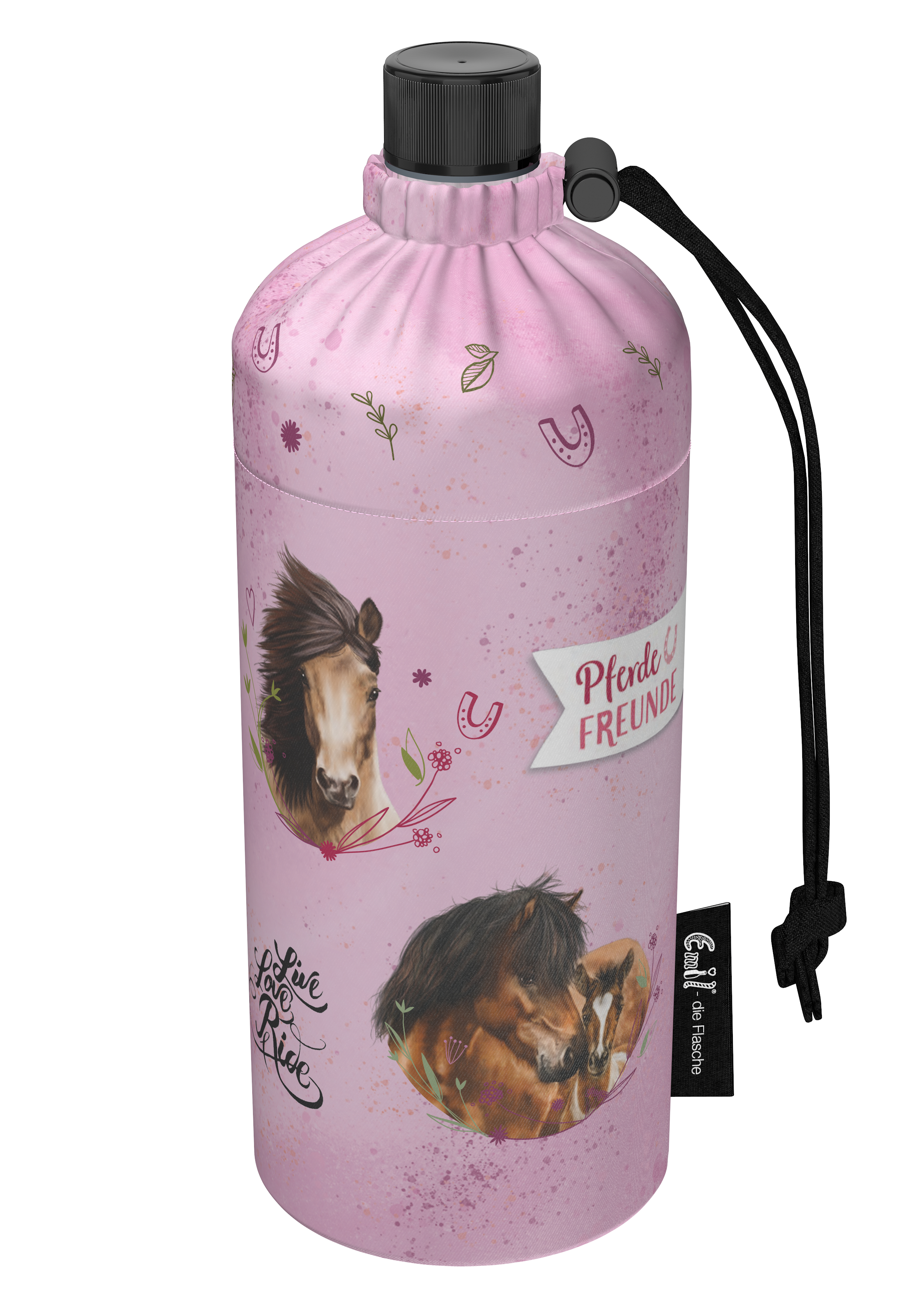 Trinkflasche Kinder Pferdefreunde
