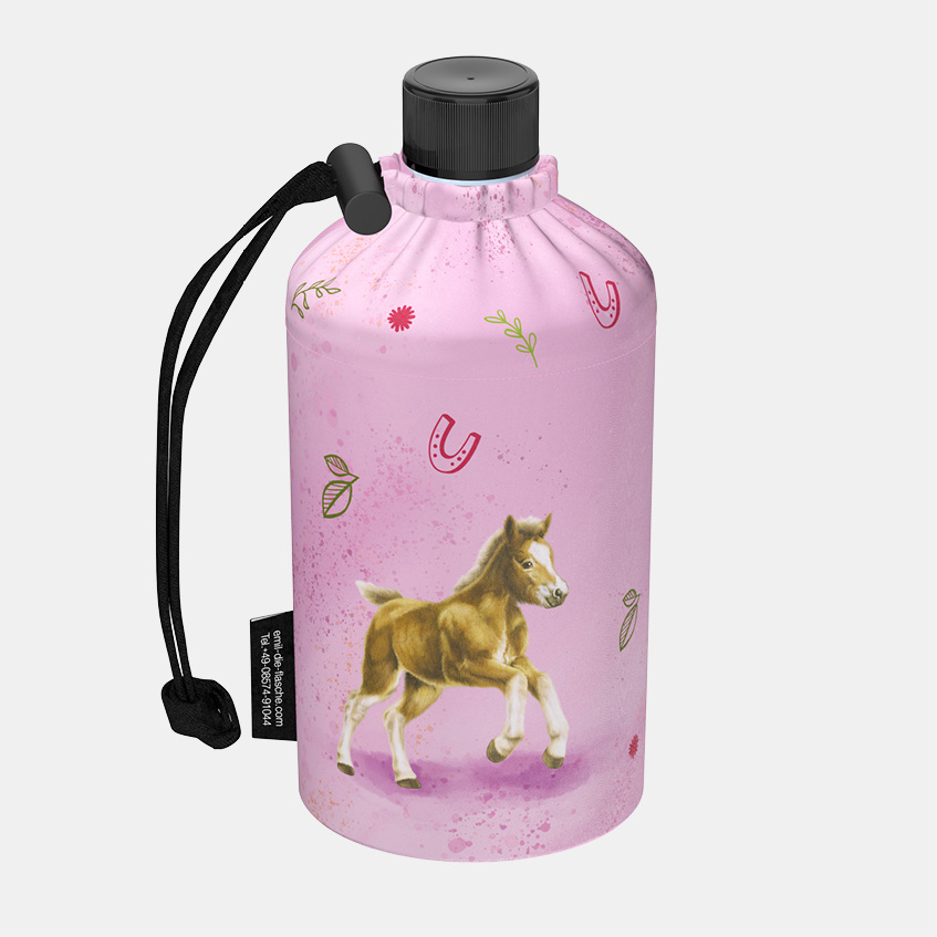 Trinkflasche Pferde Motiv
