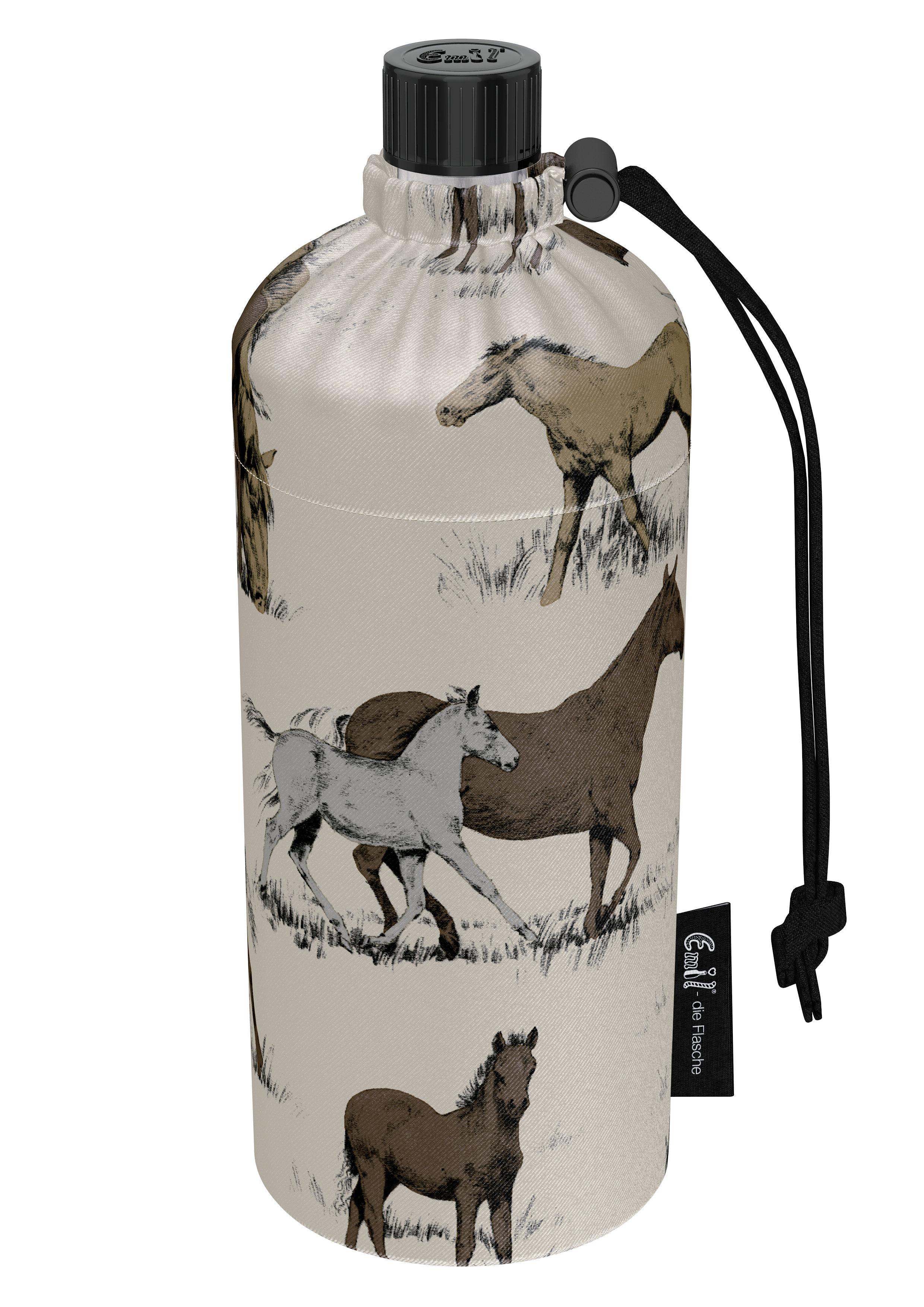 Trinkflasche Motiv Fohlen 0.6L