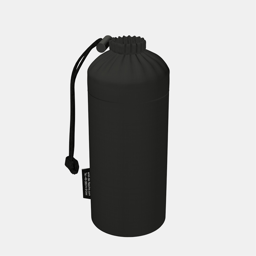 Flaschenbeutel Black
