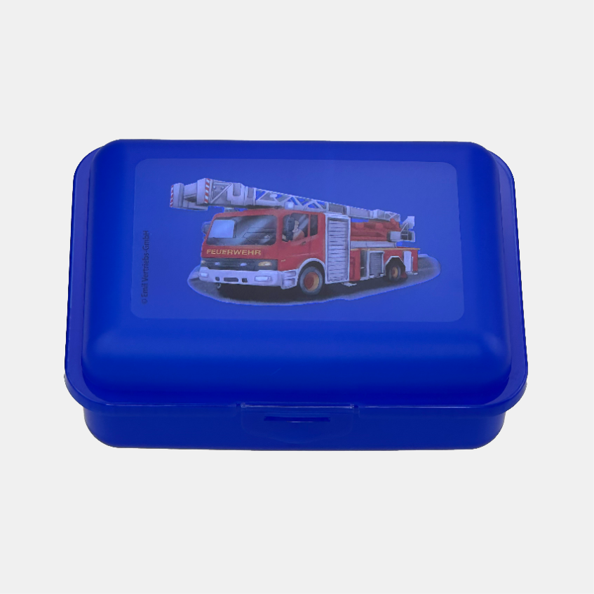 Brotbox mit Trennfach Motiv Feuerwehr
