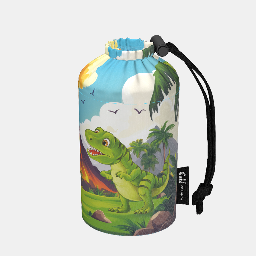Flaschenbeutel Motiv Dino 0,3l