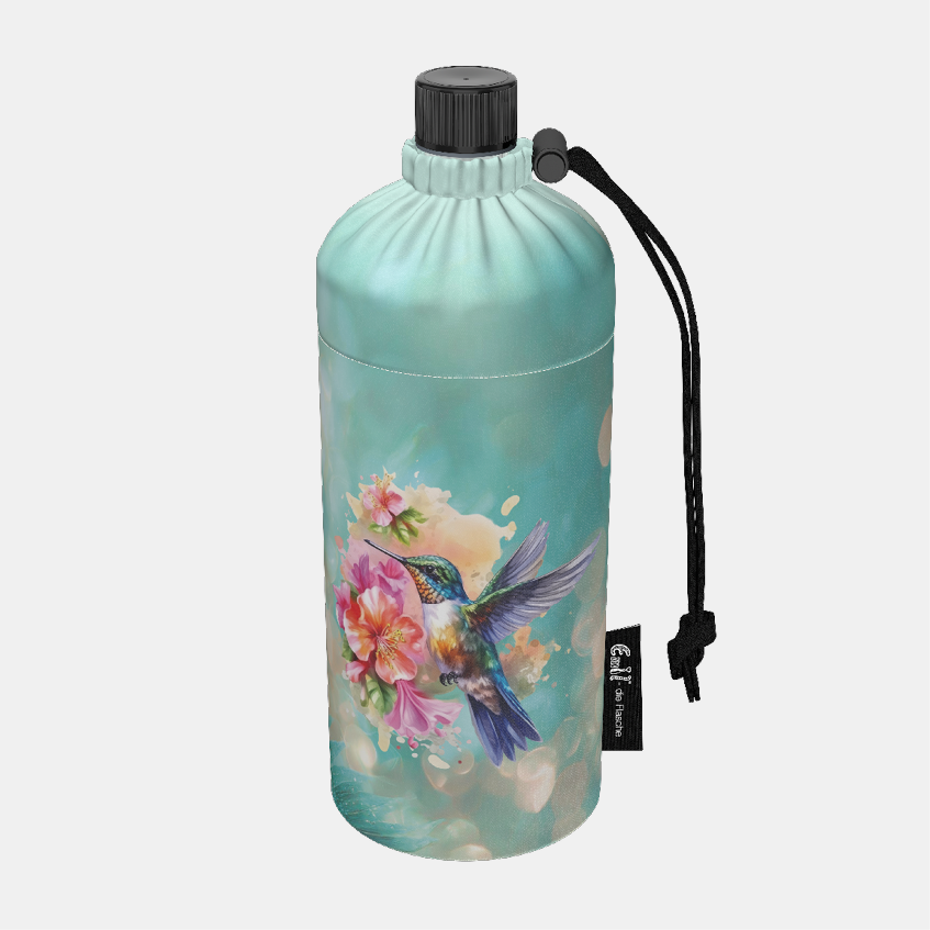 Trinkflasche Erwachsene Design Kolibri 0,6l