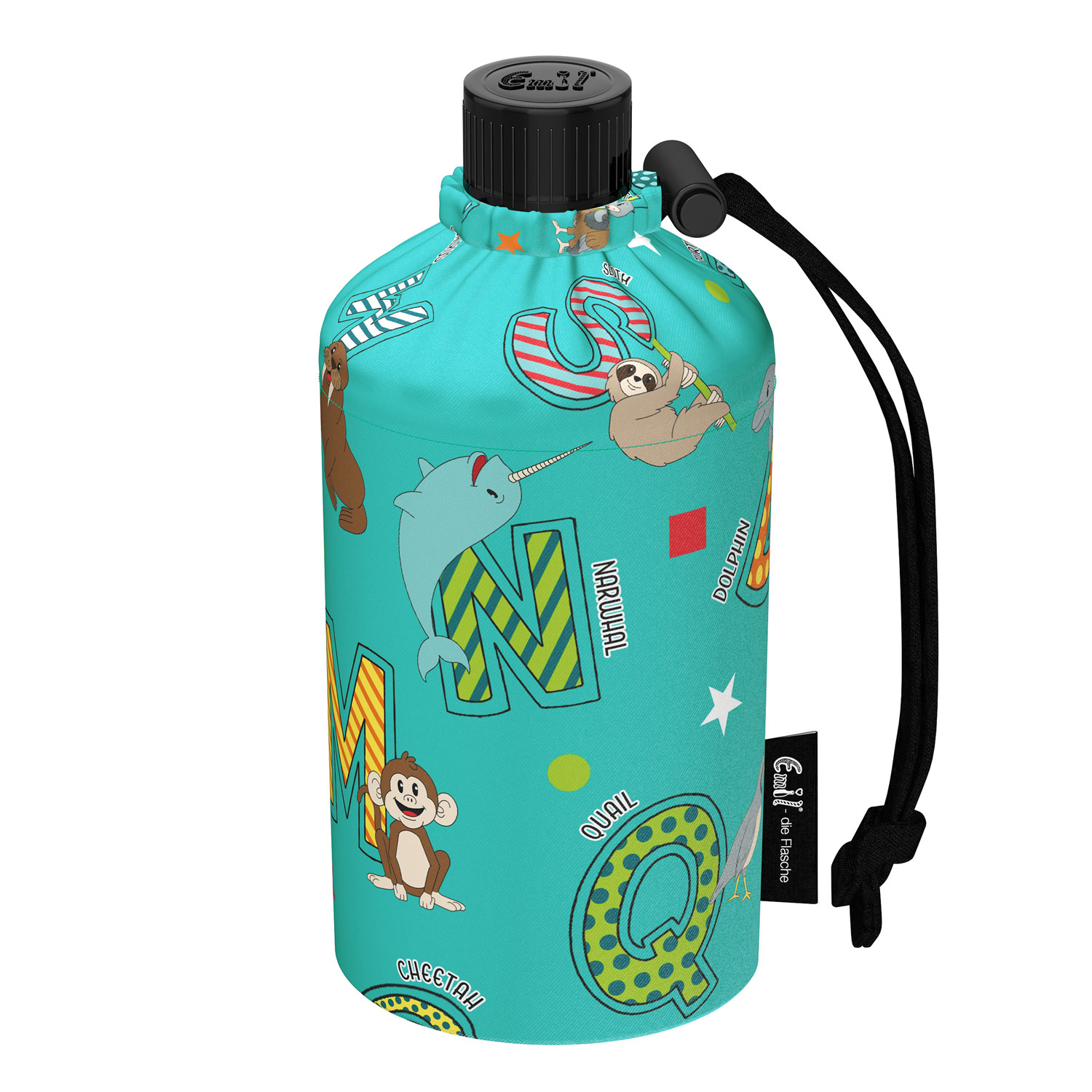 Trinkflasche Kinder Motiv Atoz 0,3l