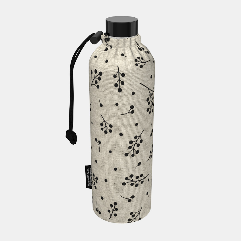 Glas Trinkflasche Berries