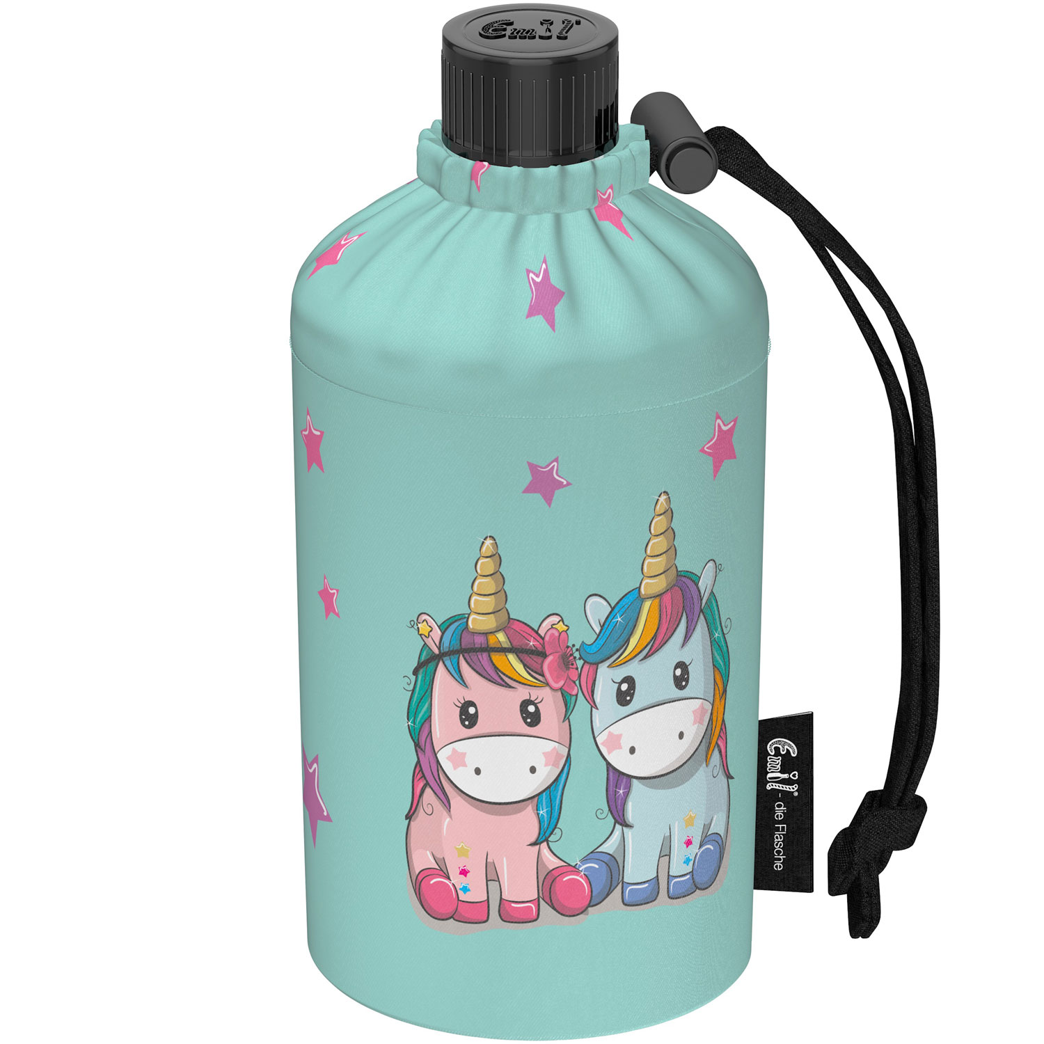 Trinkflasche Motiv Unicorns 0.3L