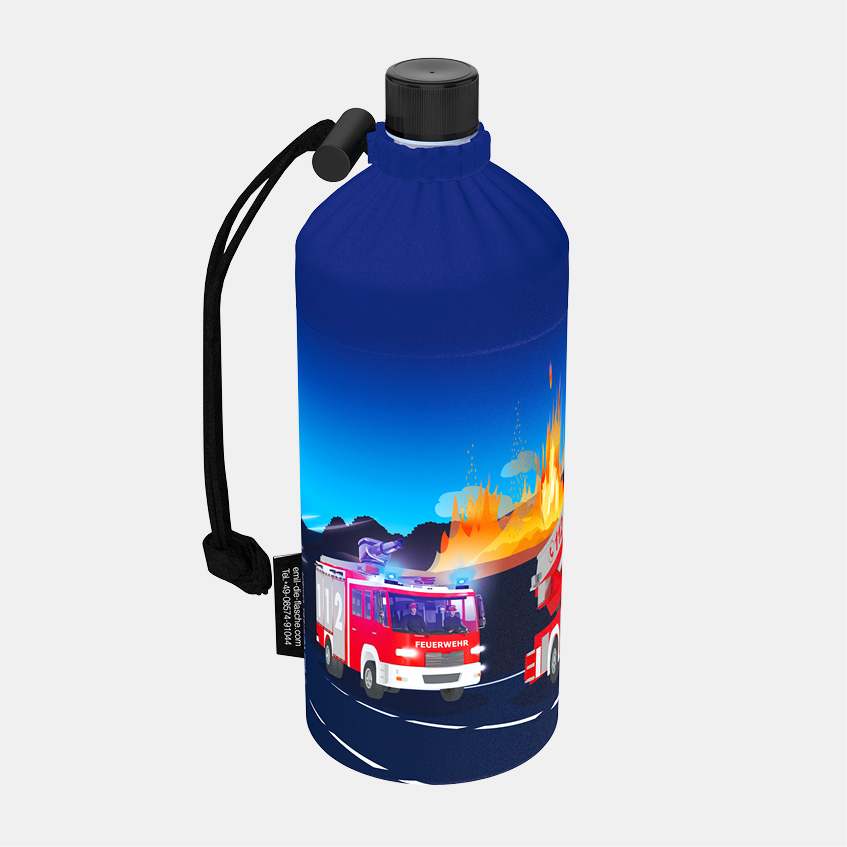 Kinder Trinkflasche Feuerwehrauto