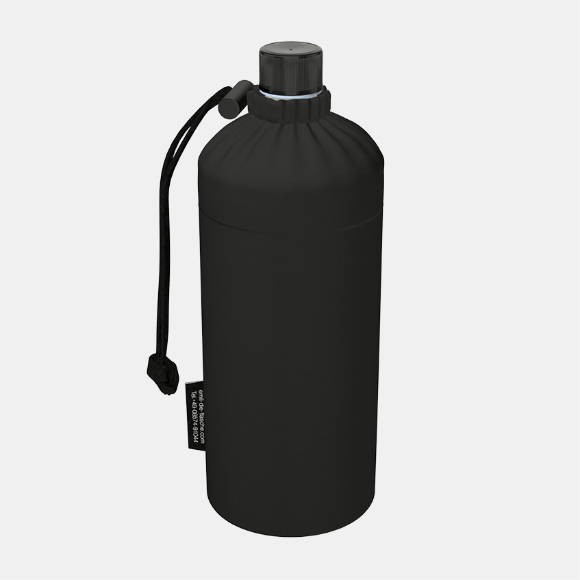 Glas Trinkflasche Ginkgo