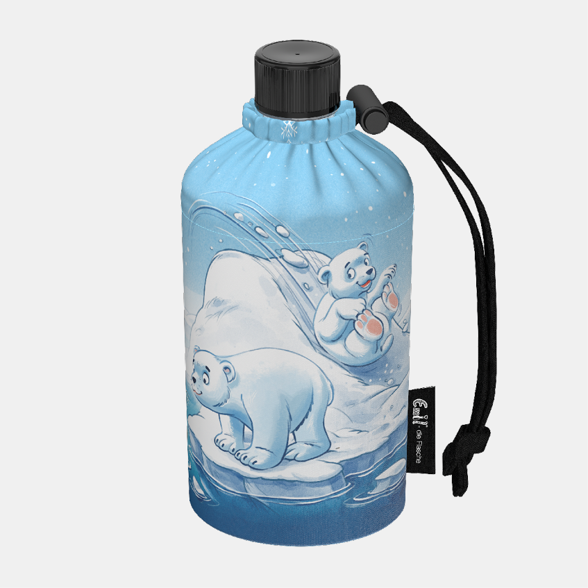 Trinkflasche Kinder Motiv Polarfreunde 0,3l