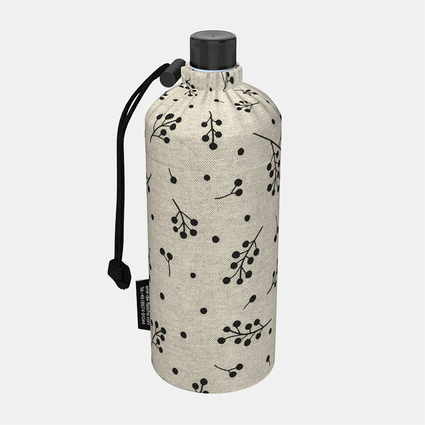 Glas Trinkflasche Berries