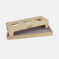 Abtropfständer aus Bambus