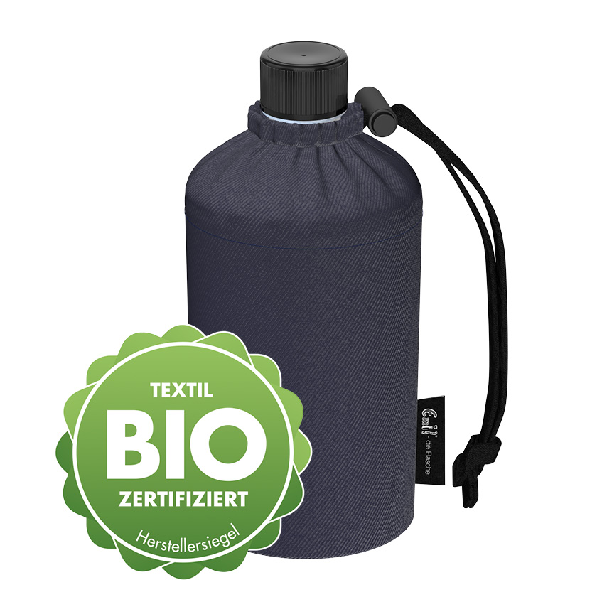 Trinkflasche BIO-Blau 0.3L