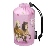 Flaschenbeutel Motiv Pferdefreunde© 0,3l
