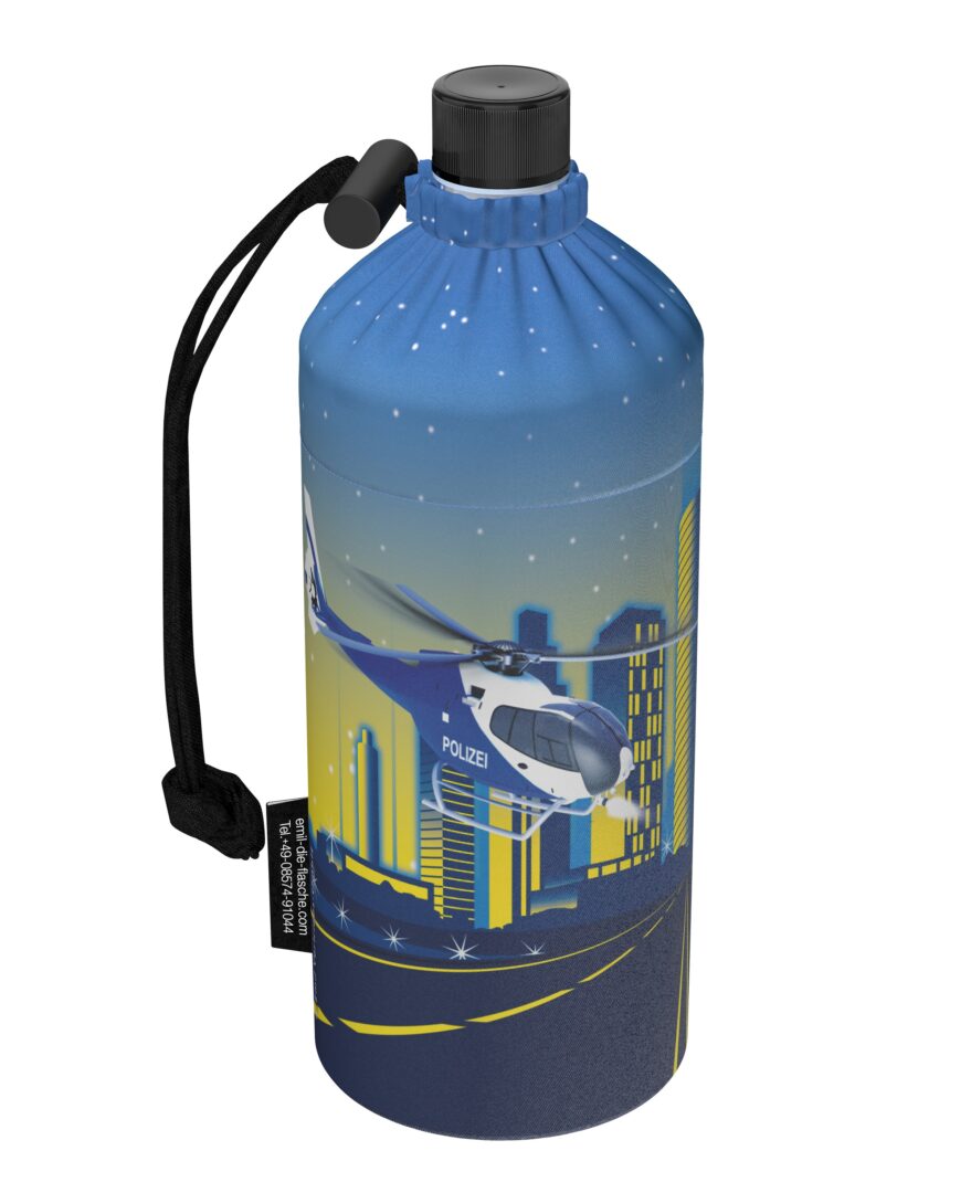 Trinkflasche Kinder Polizei 0,4l – Bild 3