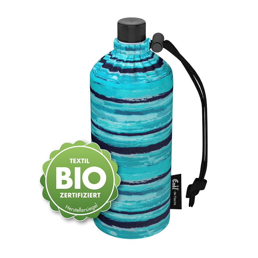 Trinkflasche BIO-Aquamarin