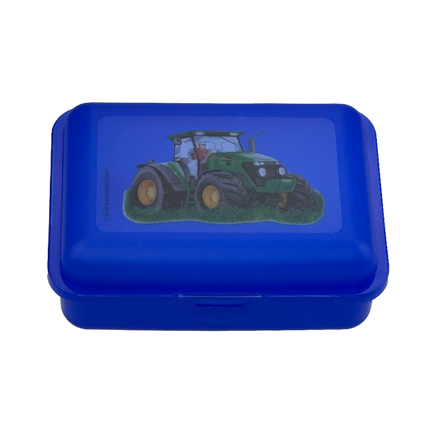 Brotbox mit Trennfach Motiv Traktor