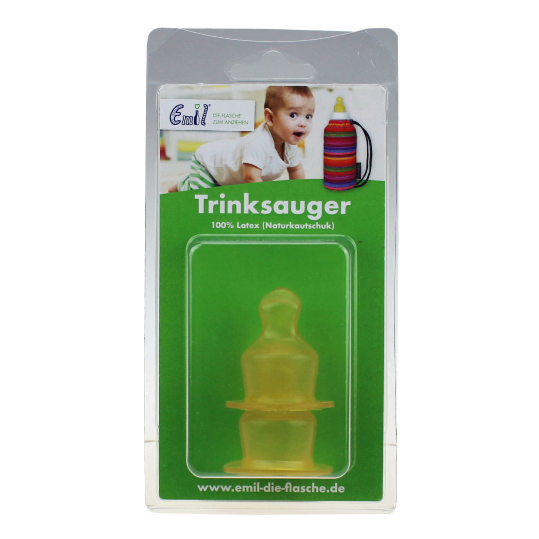 Baby-Emil Latexsauger 2Stk. 0-6 Monate