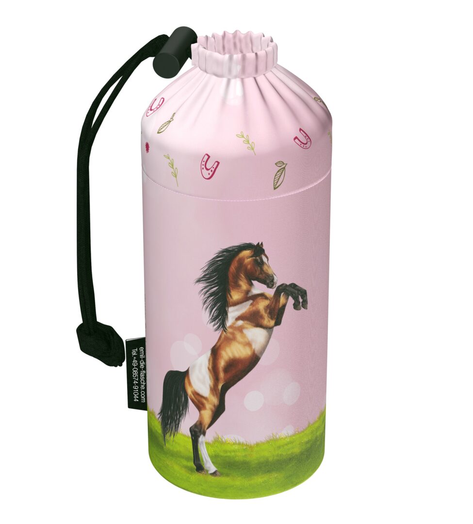 Flaschenbeutel Pferdefreunde© 0,4L – Bild 2