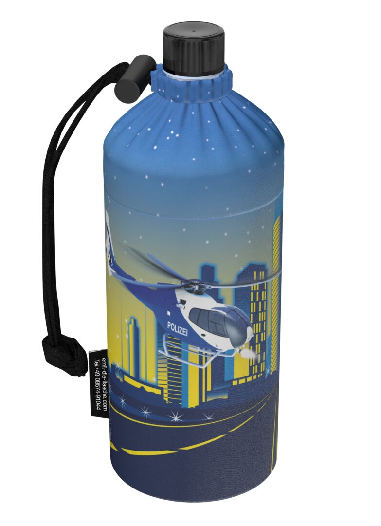 Trinkflasche Kinder Polizei 0,4l – Bild 2